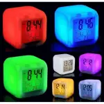Alarm Clock with Color-Changing LED Light