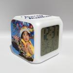 Alarm Clock with Color-Changing LED Light